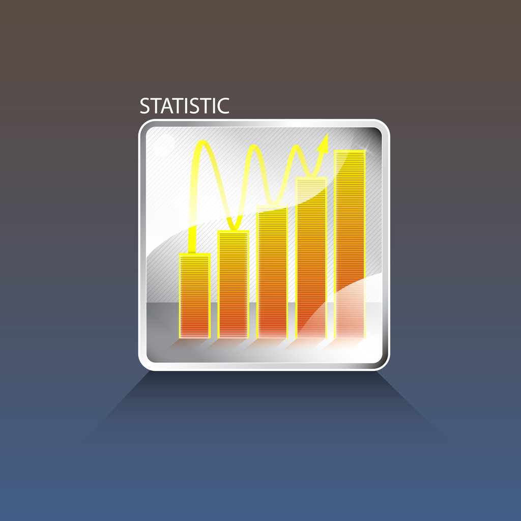 Vector business chart vector illustration  - Vector, Image