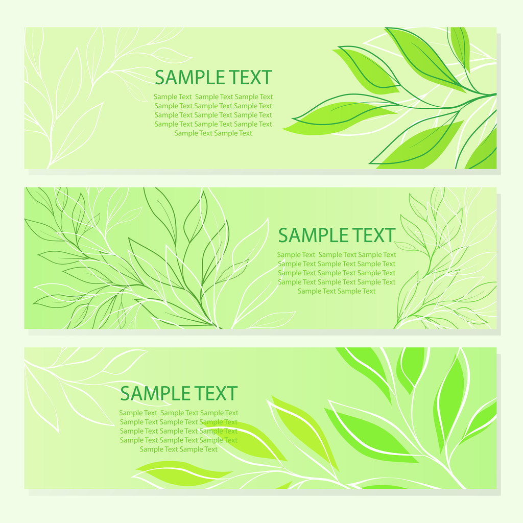 jarní zelená listová pozadí. vektorové ilustrace - Vektor, obrázek
