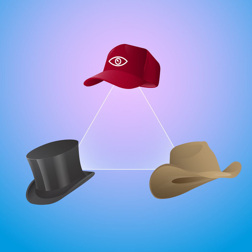vector conjunto de sombreros. - Vector, Imagen