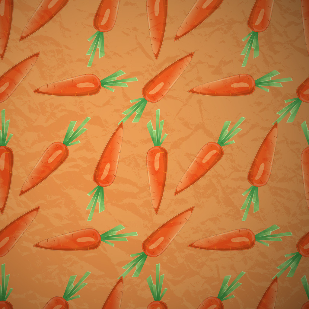 καρότα ομοιογενές φόντο μοτίβο - Διάνυσμα, εικόνα