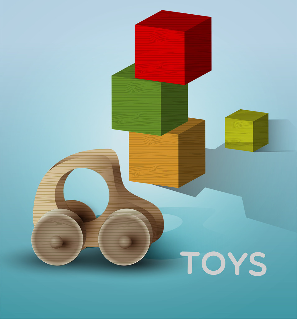 Векторні іграшки ілюстрації, Векторні ілюстрації
  - Вектор, зображення