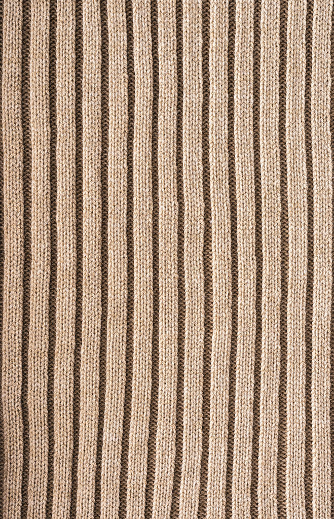 full frame of knitted cloth with pattern as background - Photo, Image