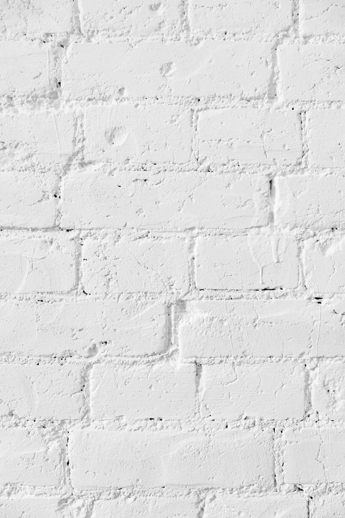 Staré bílé cihlová zeď textury pozadí pozadí - Fotografie, Obrázek