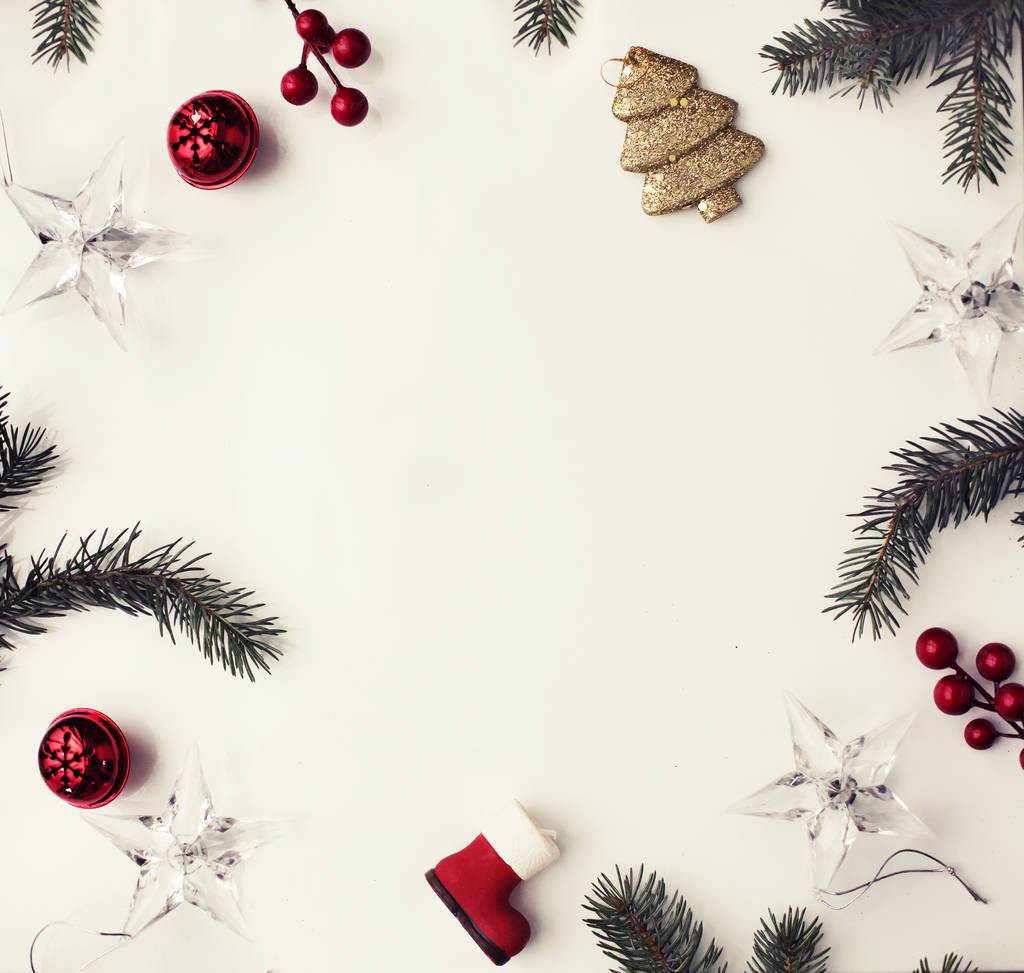 Joulu koriste koristeet pastelli taustalla vintage tyyliin
 - Valokuva, kuva
