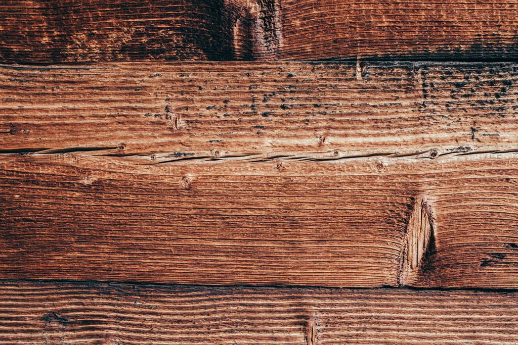 close-up shot of rustic wooden wall for background - Photo, Image