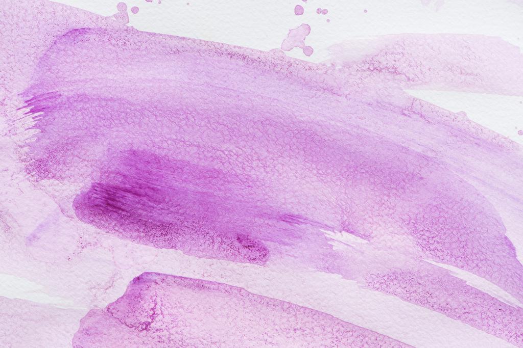abstrakte violette Aquarellmalerei Hintergrund - Foto, Bild