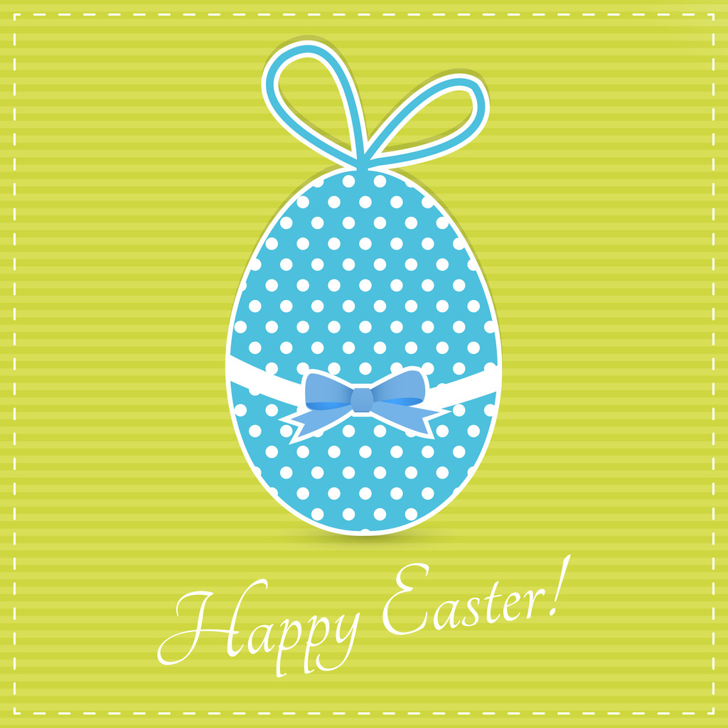 Boldog húsvéti kártyát, vektor illusztráció   - Vektor, kép