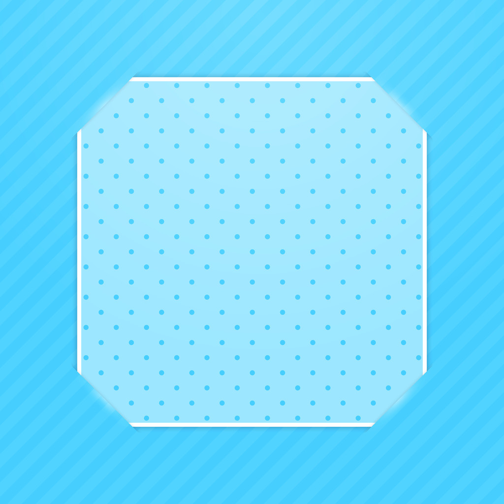 Blue photo frame corners. Vector. - Vector, Image