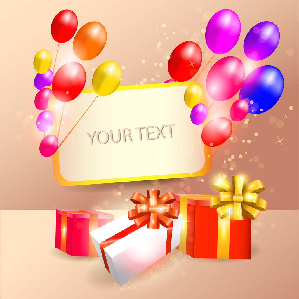 Decoration Ready For Birthday - Vector, Image