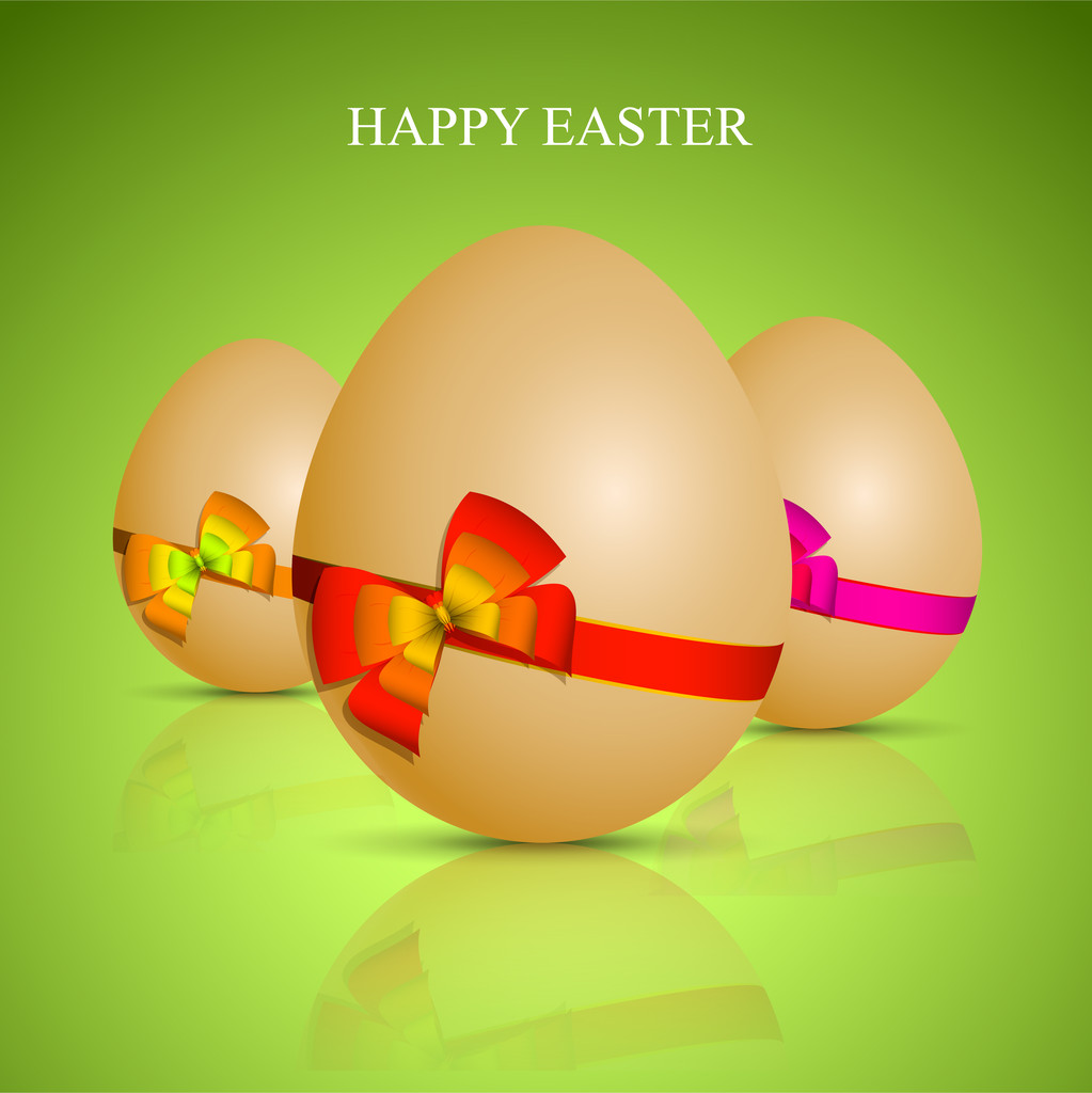 Happy easter card,  vector illustration   - Vector, Image