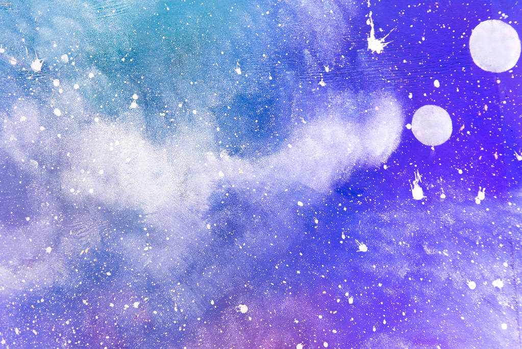 星や宇宙に宇宙の塵と天の川銀河のクローズ アップ。空間の背景 - 写真・画像