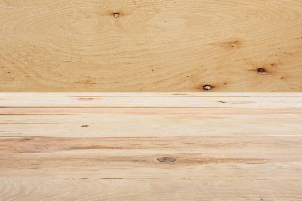 modèle de plancher en bois beige sur fond de contreplaqué
 - Photo, image