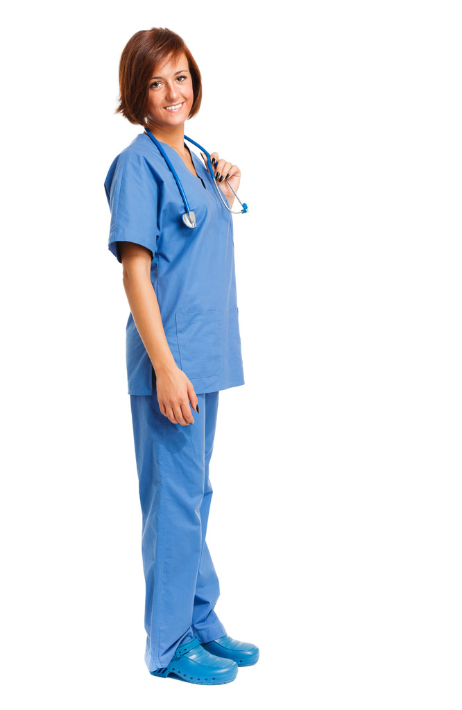 Lächeln Krankenschwester Porträt - Foto, Bild