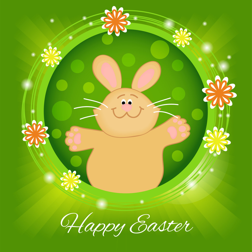 Happy Easter Greeting Card. Vector - Vector, Image