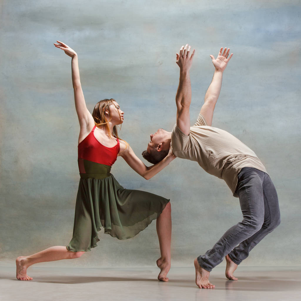 zwei tanzende Personen - Foto, Bild