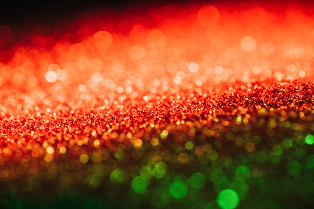 hehkuva joulu rakenne punainen ja vihreä hämärtynyt glitter
  - Valokuva, kuva