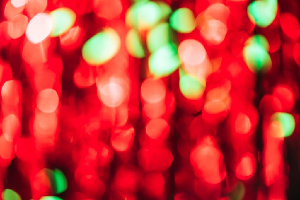 abstrakti punainen hämärtynyt joulutausta
 - Valokuva, kuva