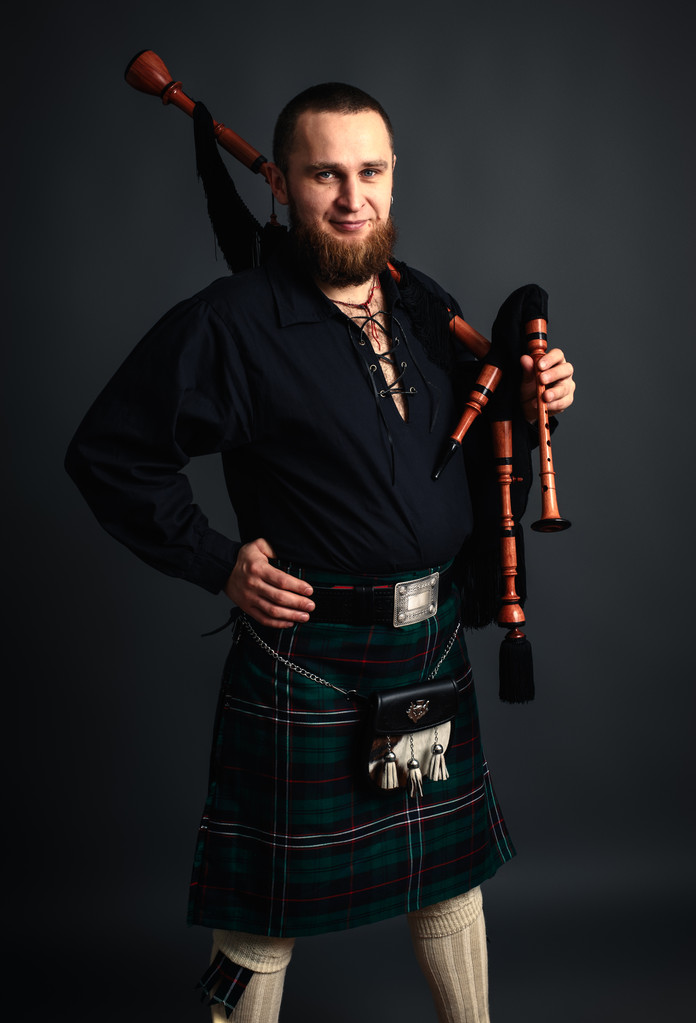 Schotse piper - Foto, afbeelding