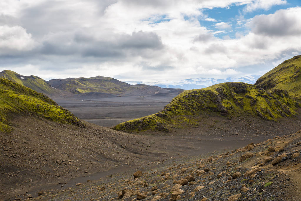 Nádherné horské Panorama v národním parku Thorsmork, Island. - Fotografie, Obrázek