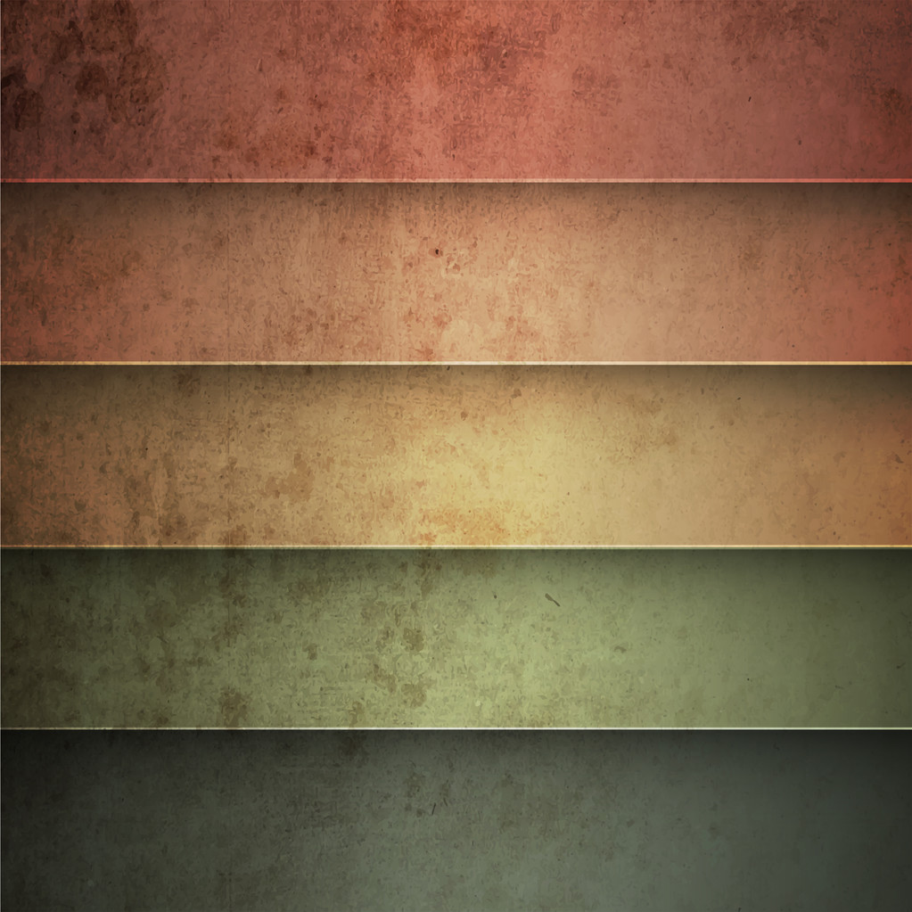 Радужные горизонтальные линии винтажный фон
 - Вектор,изображение