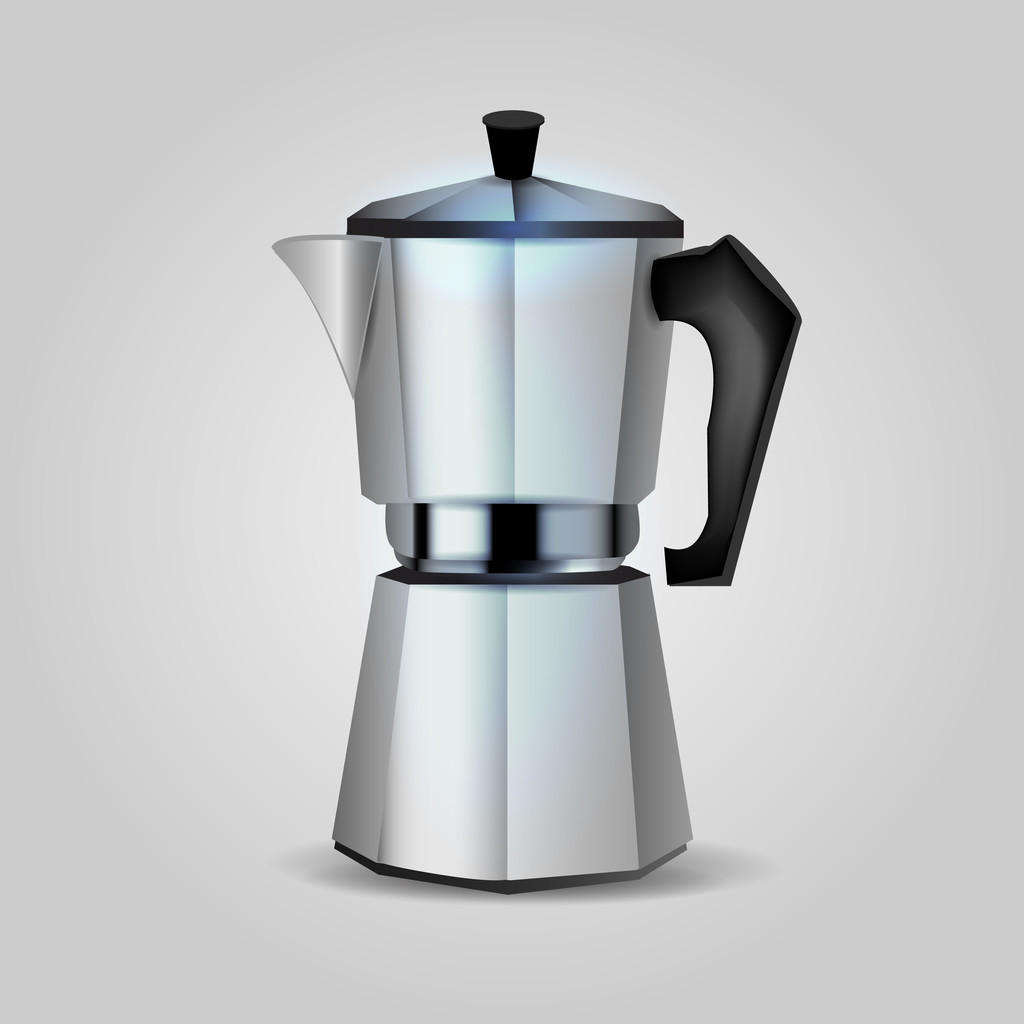 Cofee maker, vector ilustration - Vector, Image
