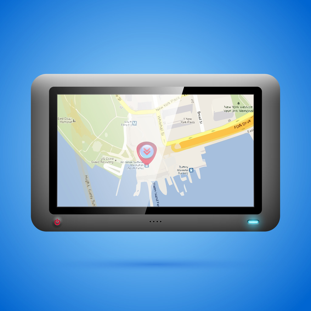 GPS navigation concept. Vector - Vector, Image