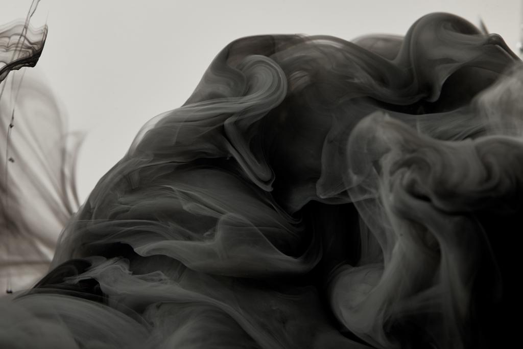 textura abstracta con pintura de mezcla negra
 - Foto, Imagen