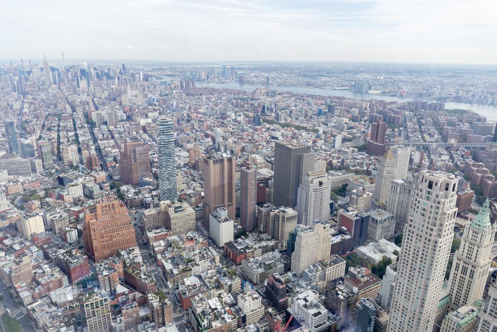 vista aérea de los rascacielos de Nueva York, EE.UU.
 - Foto, Imagen