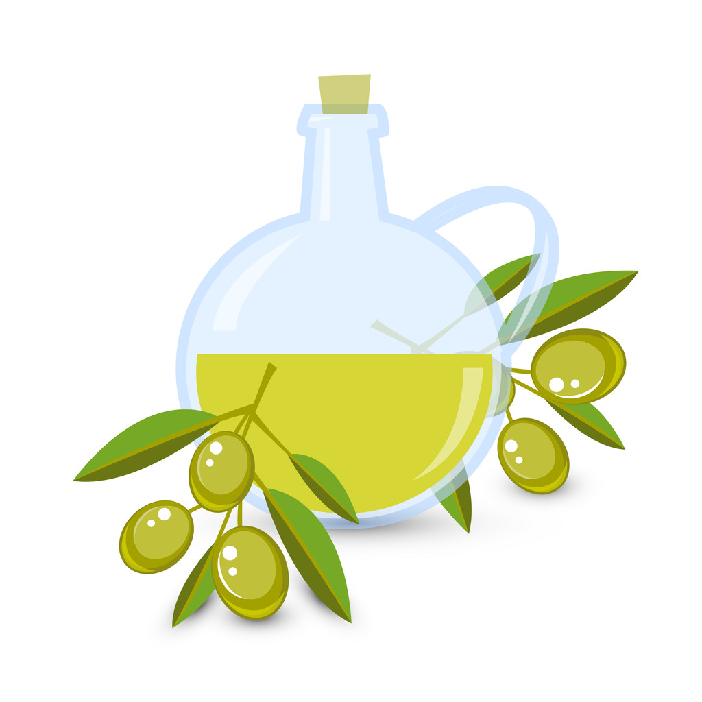 Икона векторного оливкового масла
 - Вектор,изображение