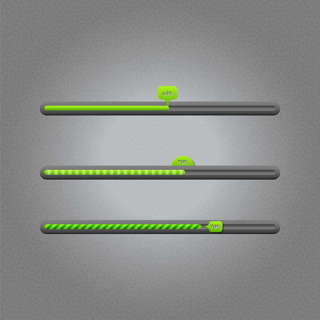 Vector loading bars. vector illustration  - Vector, Image