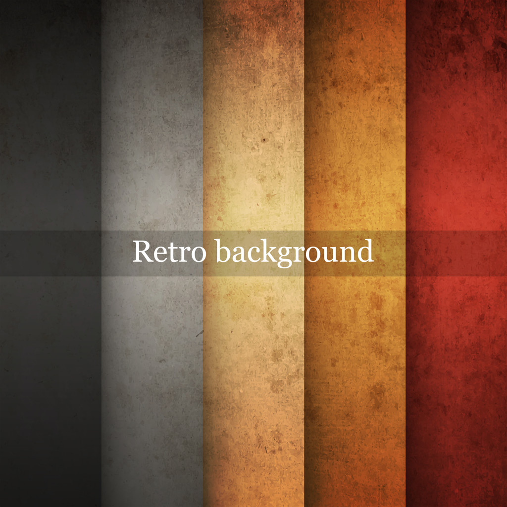 Vector vintage striped background - Vector, Image