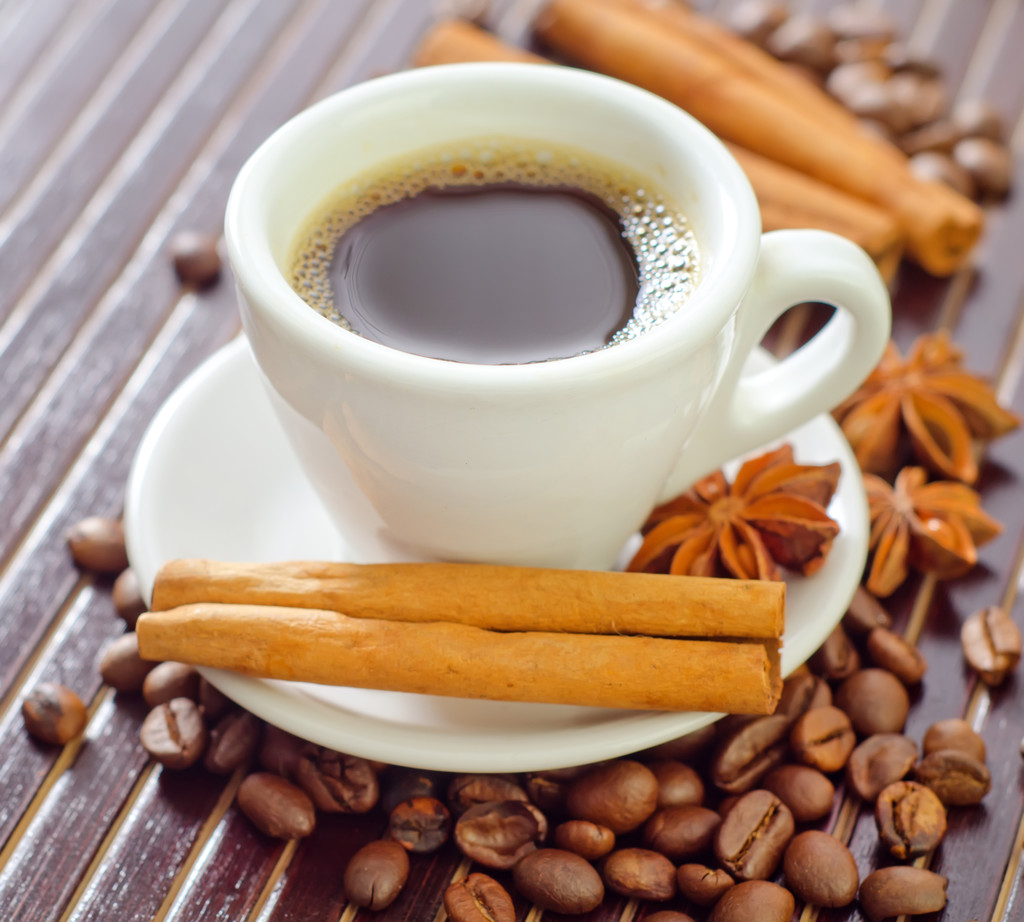 káva a vůně koření - Fotografie, Obrázek