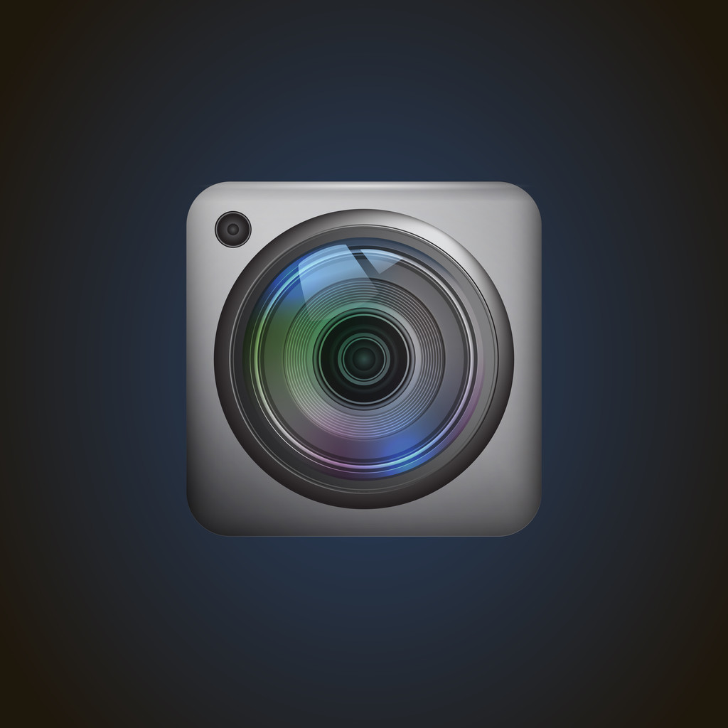 camera icon vector iphone