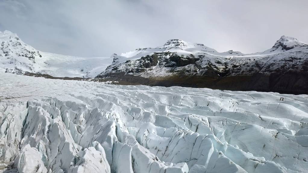 Льодовик в Ісландії
 - Фото, зображення