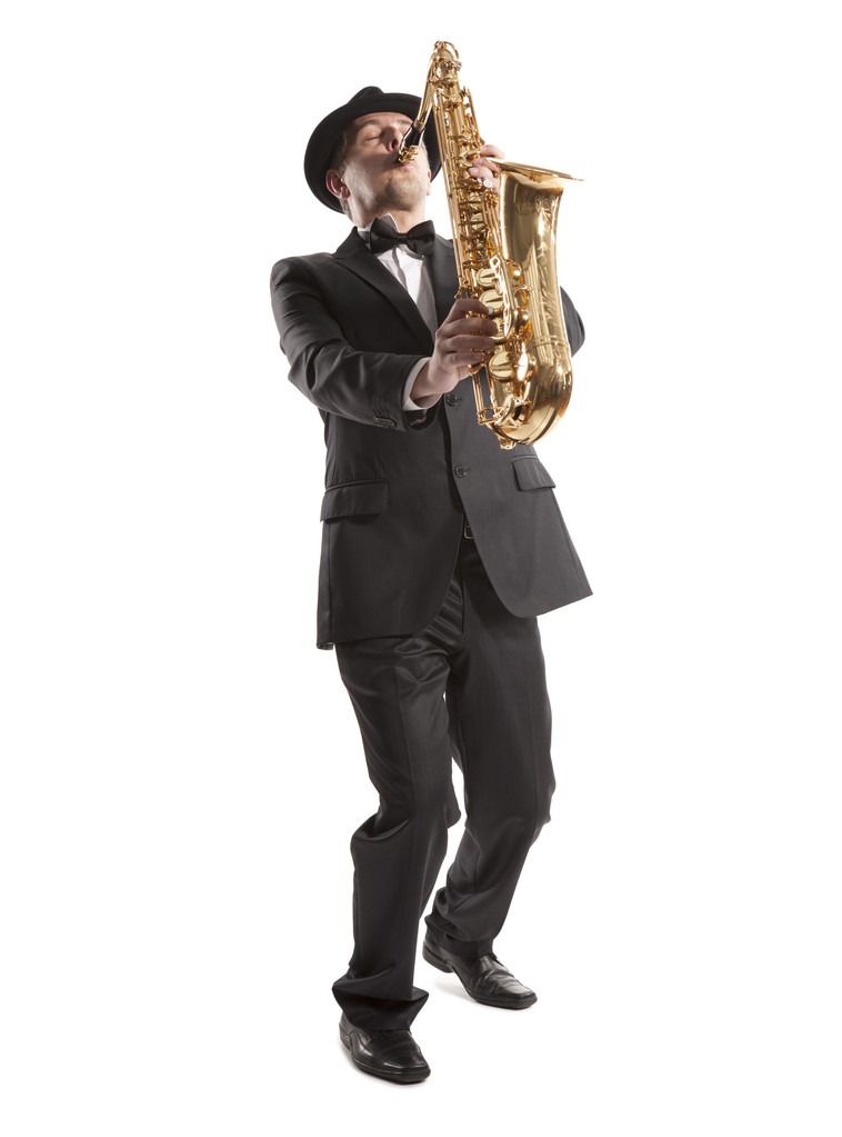 saksofonista - Zdjęcie, obraz