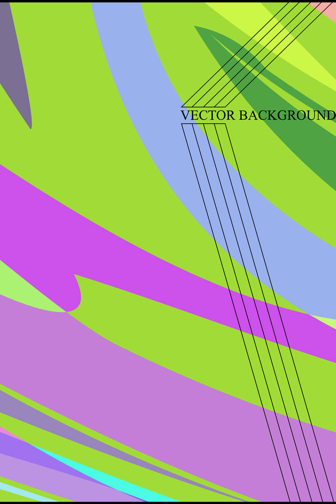 A modern absztrakt geometriai háttér vektora, prospektusborító dizájn - Vektor, kép