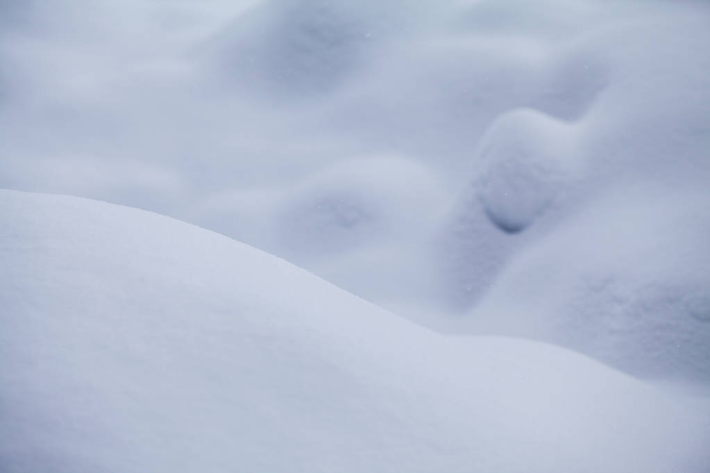Абстрактні форми снігу - текстура снігу
 - Фото, зображення