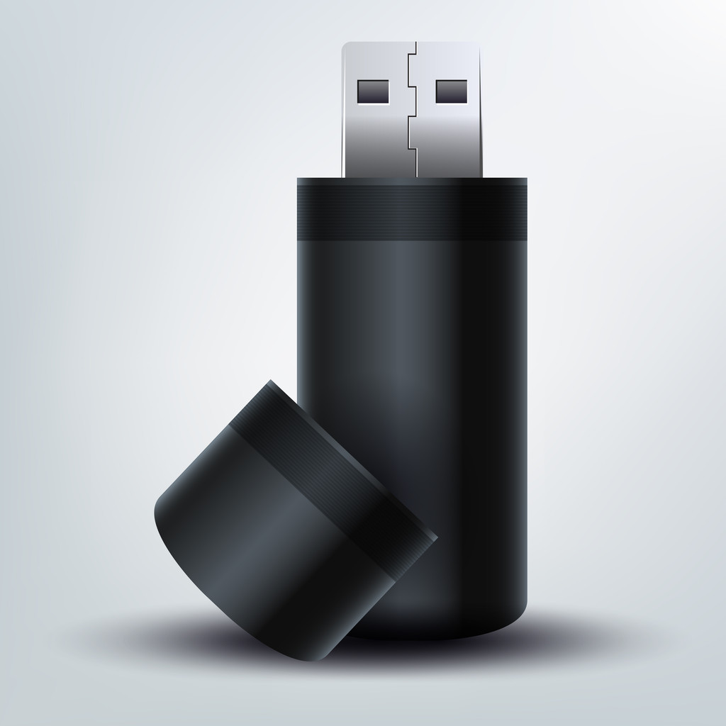 USB flash disk. vektorová ilustrace  - Vektor, obrázek