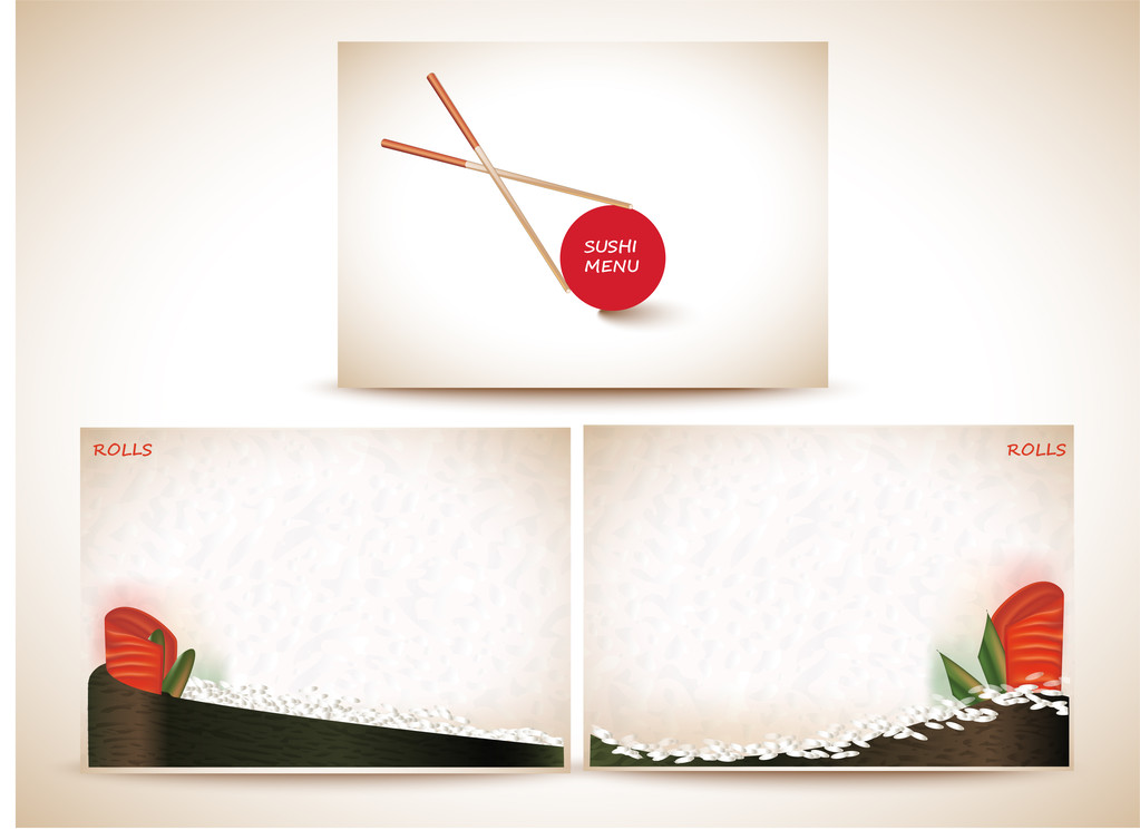 Εικονογράφηση διάνυσμα μενού σούσι  - Διάνυσμα, εικόνα