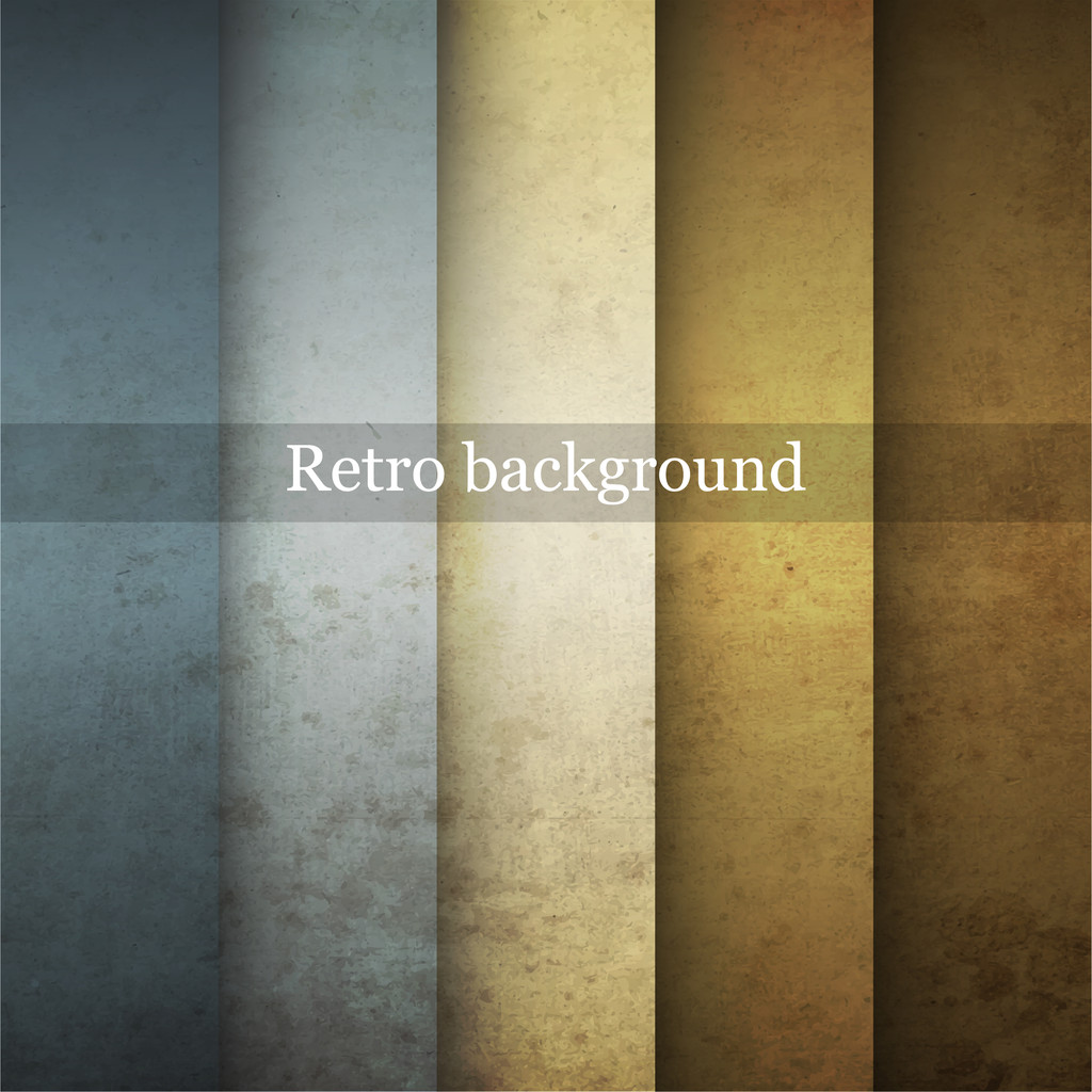 Grungy retro background. Vector illustration. - Vector, Image