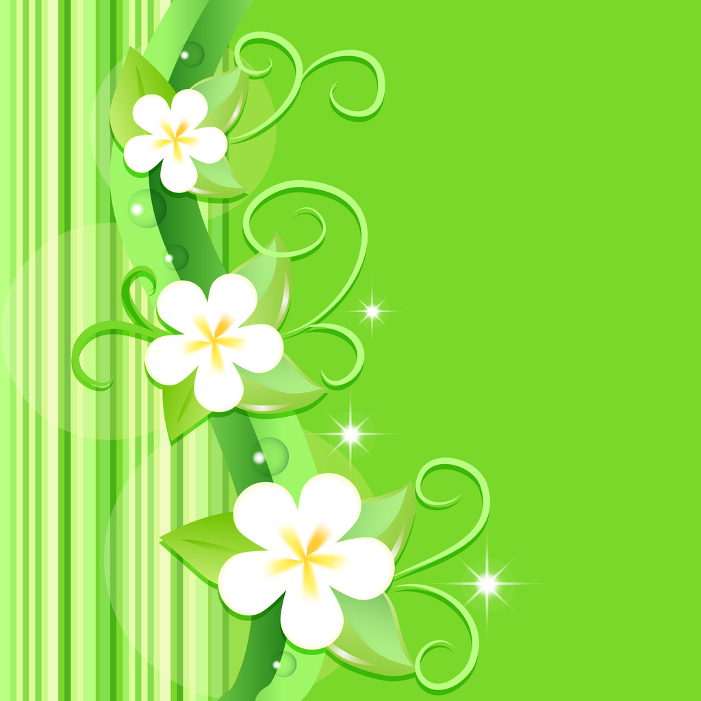 Vector floral fondo diseño
 - Vector, imagen