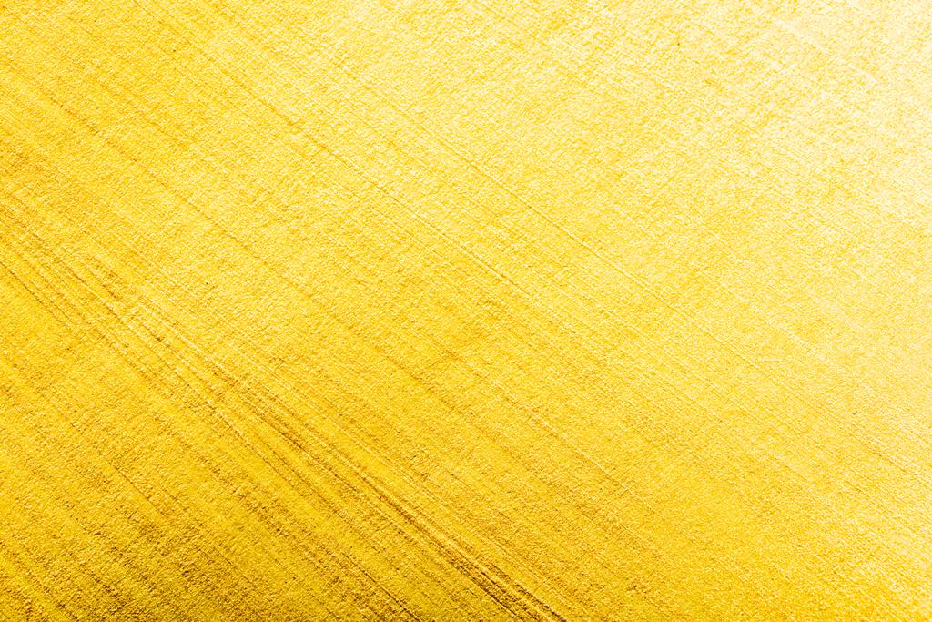 felülnézet sárga akvarell ecsetvonásokkal hely másolás  - Fotó, kép