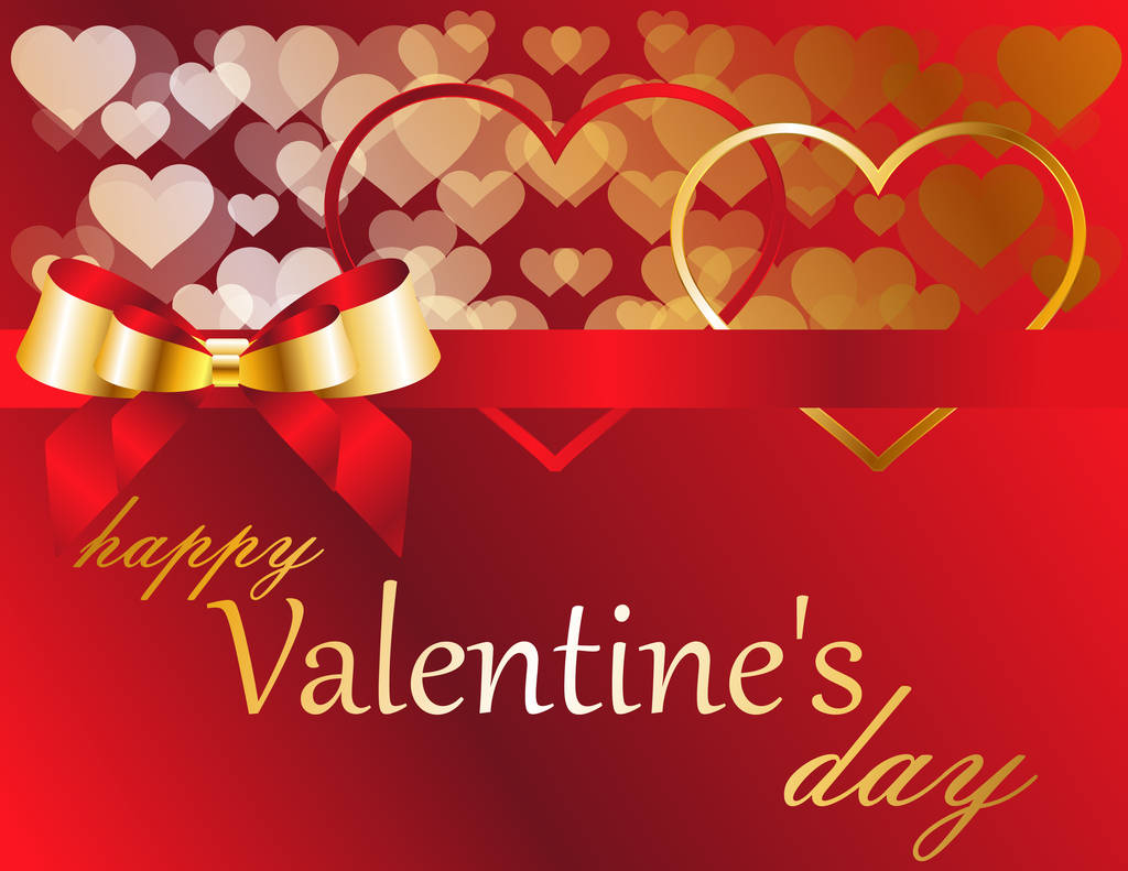Happy Valentine days cards   - Vector, Image