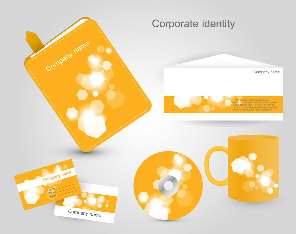 Corporate Identity, Vektorillustration  - Vektor, Bild