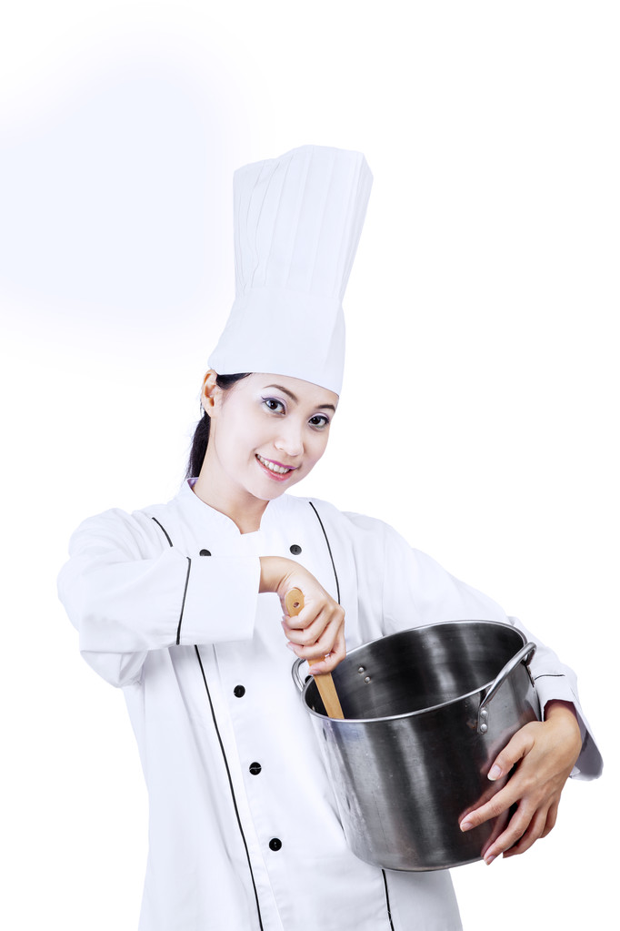 Шеф-повар и кастрюля
 - Фото, изображение