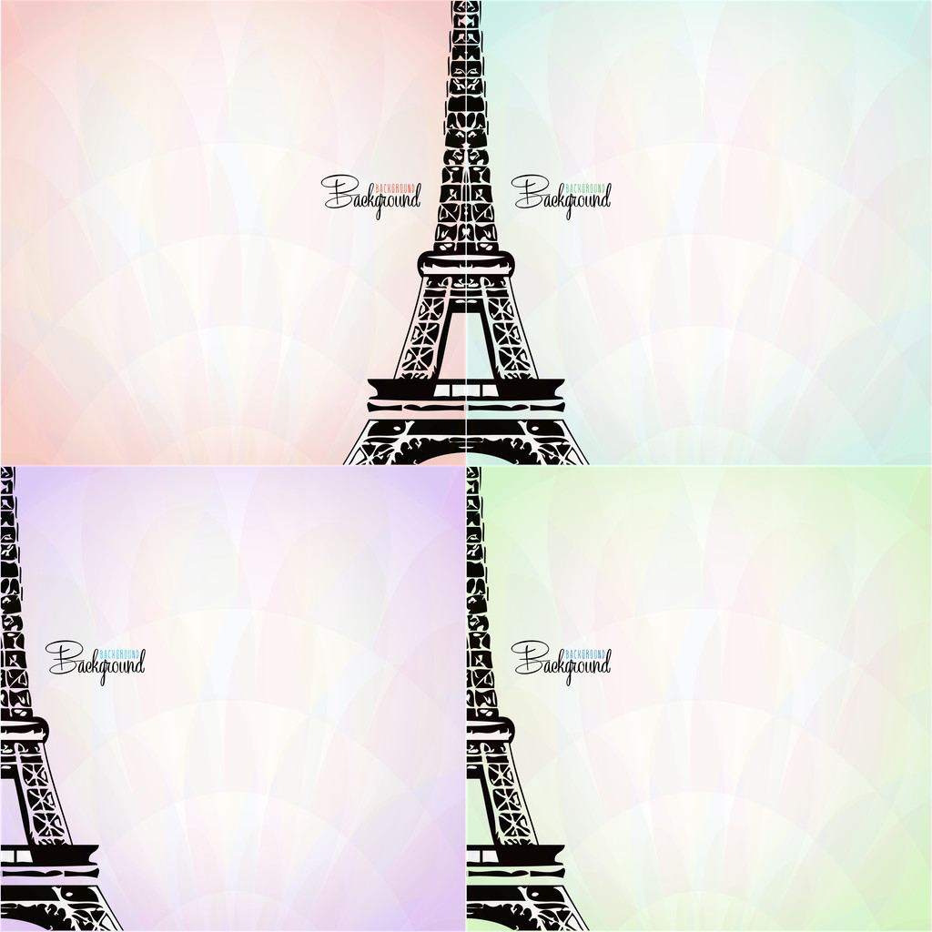 vektorikortti Eiffel-tornilla
 - Vektori, kuva