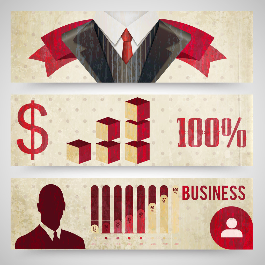 Finanz-Ikonen aus dem Geschäftskonzept - Vektor, Bild