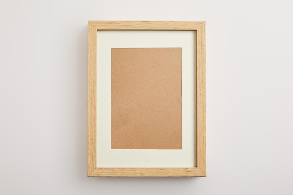 διακοσμητικό τετράγωνο πλαίσιο σε λευκό φόντο  - Φωτογραφία, εικόνα