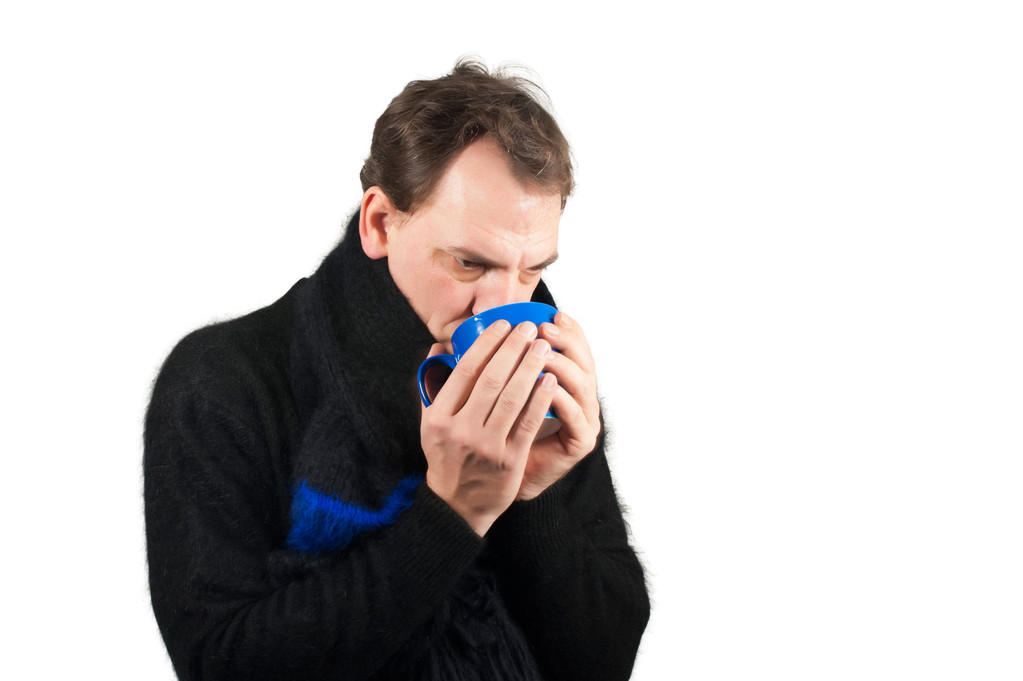 constipação comum ou alergia
 - Foto, Imagem