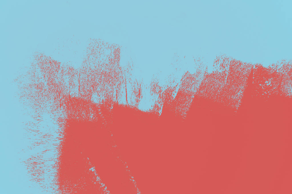  abstraktní pozadí textury s tahy štětce grunge korálové růžové a modré barvy - Fotografie, Obrázek